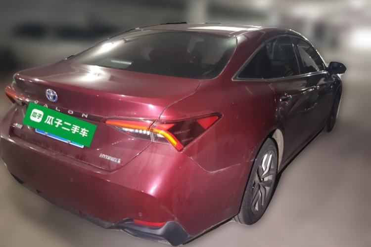 Used Toyota Avalon 2019 Dual-Engine 2.5L Luxury Edition China VI Standard Rear Right 45 Deg