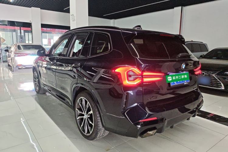 Used BMW X3 2022 Facelift xDrive30i Luxury Edition M Night Edition Package Rear Left 45 Deg