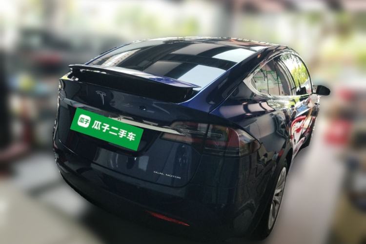Used Tesla Model X 2019 Long-Range Version Rear Right 45 Deg