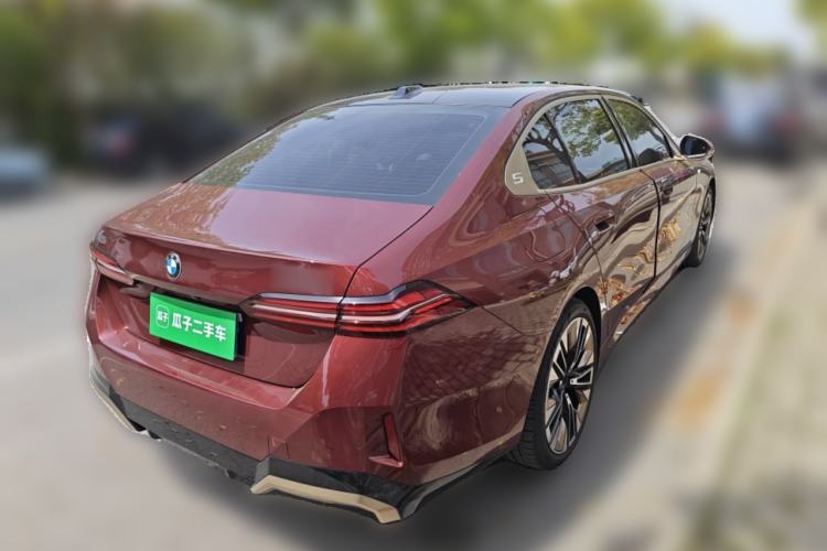 Used BMW 5 Series 2024 530Li Luxury Edition M Sport Package Rear Right 45 Deg