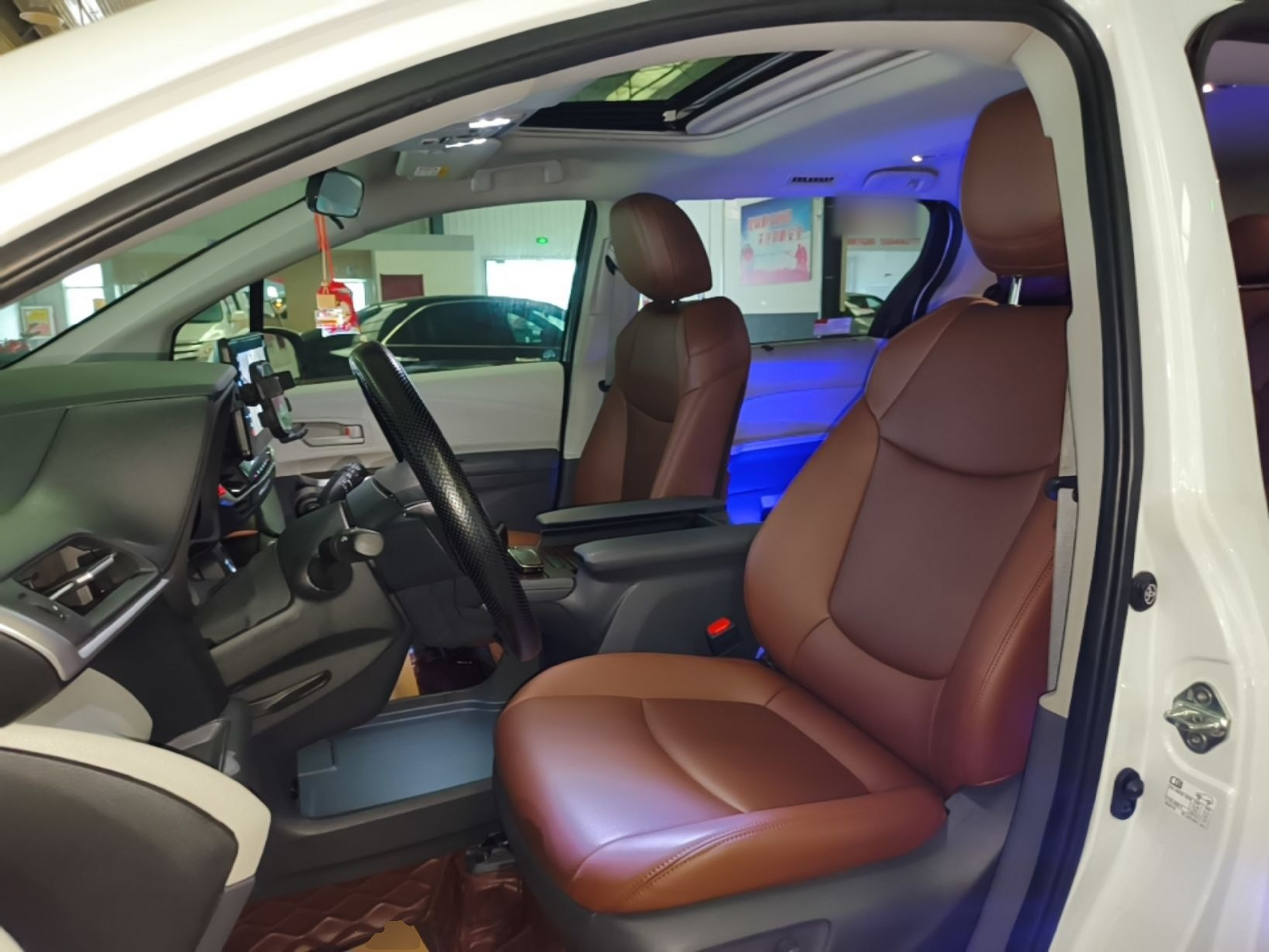 Avant de la voiture