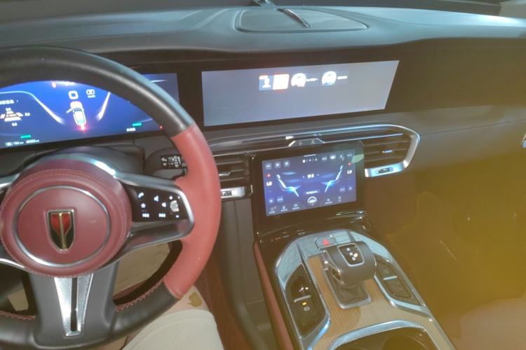 Used Hongqi E-HS9 2021 460 km Range Flagship Edition Six-Seater Center Console