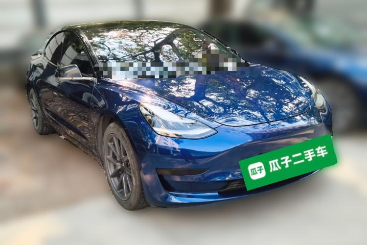 Used Tesla Model 3 2019 Standard Range Rear-Drive Upgraded Version Front Right 45 Deg