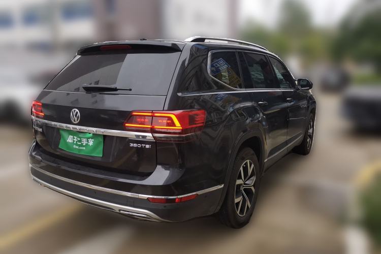 Used Volkswagen Teramont 2020 Revised Version 380TSI Four-Wheel Drive Comfort Edition Rear Right 45 Deg