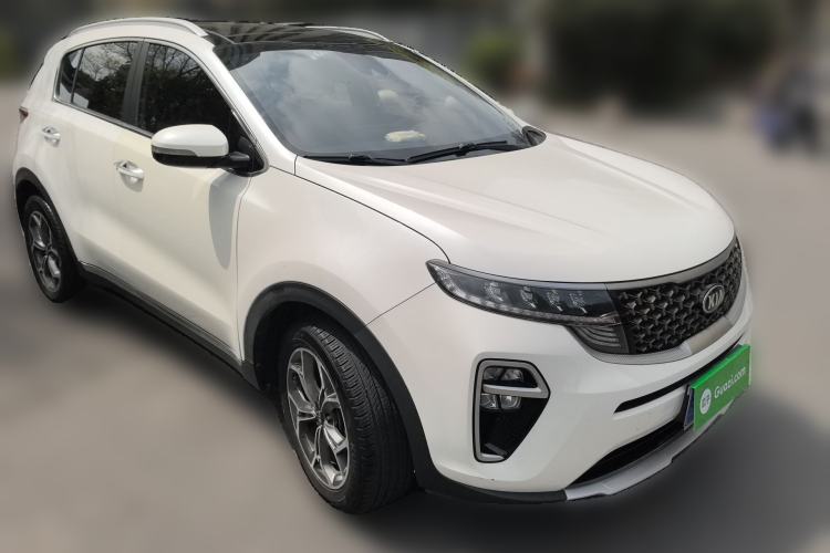 Used Kia KX5 2019 1.6T Automatic Two-Wheel Drive Luxury Edition Front Right 45 Deg