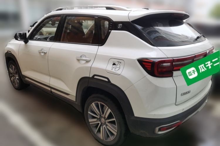Used CHANGAN CS35PLUS 2018 1.6L Automatic Changlian Edition China V Standard Rear Left 45 Deg