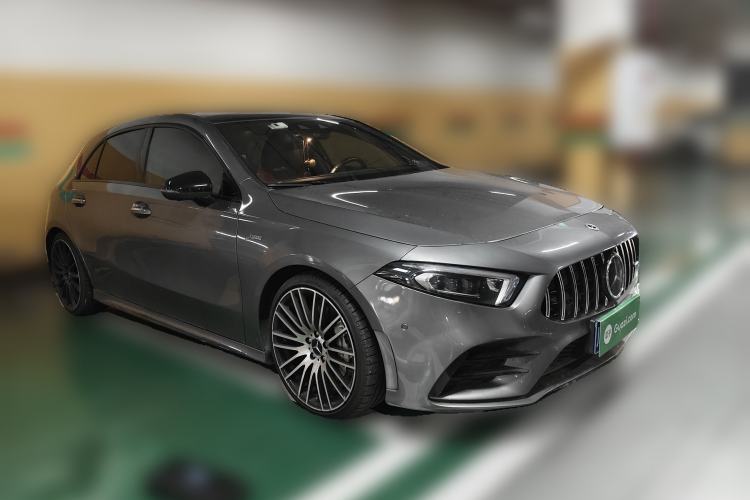 Used Mercedes-Benz A AMG 2020 AMG A 35 4MATIC Front Right 45 Deg