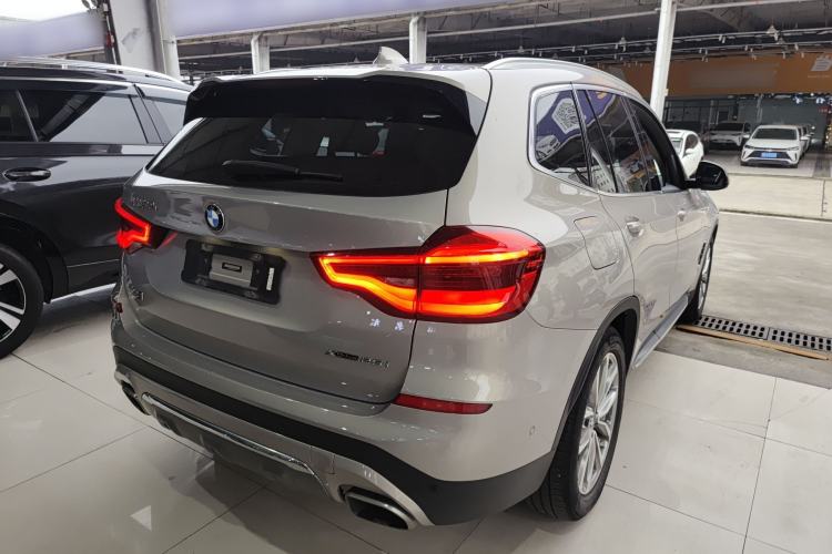 Used BMW X3 2020 xDrive25i Luxury Package Rear Right 45 Deg