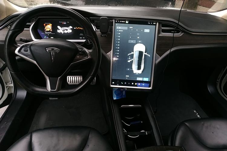 Used Tesla Model S 2014 S P85 Center Console