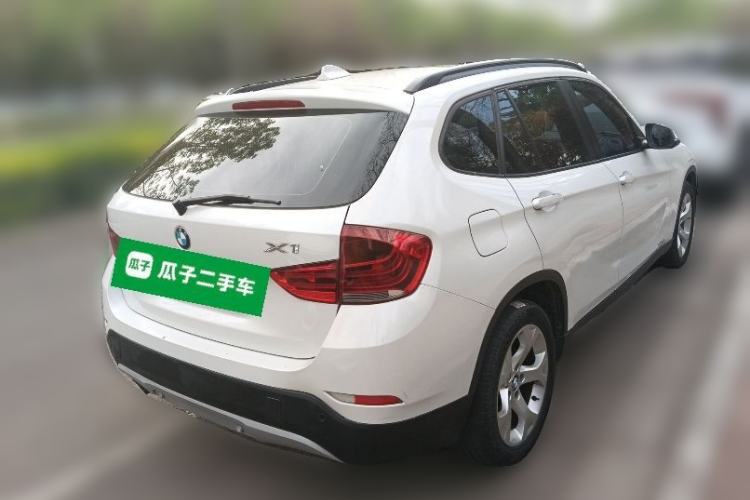 Used BMW X1 2012 sDrive18i Luxury Edition Rear Right 45 Deg