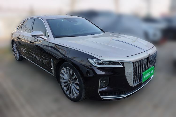 Used Hongqi H9 2020 3.0T Smart Connect Flagship Four-Seat Version Front Right 45 Deg