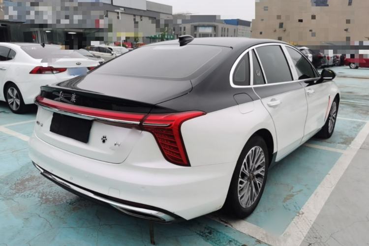 Used Hongqi H5 2023 2.0T Automatic Smart Connect Flagship Edition Rear Right 45 Deg