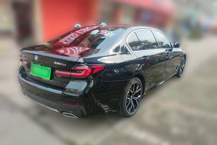 Used BMW 5 Series 2022 Restyled 530Li Luxury Edition M Sport Package Rear Right 45 Deg