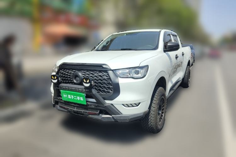 Used Great Wall Poer 2021 2.0T Commercial Version Automatic Diesel 4x4 Elite Long-Box GW4D20M