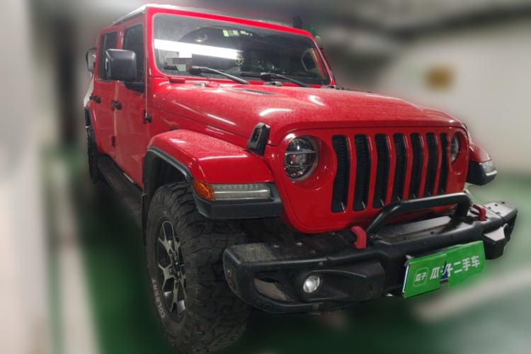 Used Jeep Wrangler 2018 2.0T Sahara Four-Door Edition Front Right 45 Deg