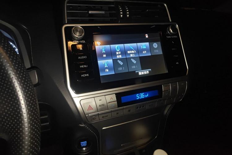 Used Toyota Prado 2018 3.5L Automatic TX-L with Rear-Mounted Spare Tire