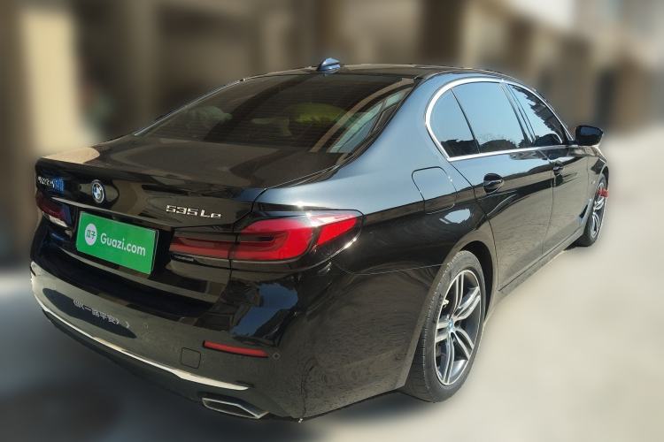 Used BMW 5 Series New Energy 2022 Updated Version 535Le Luxury Package Rear Right 45 Deg