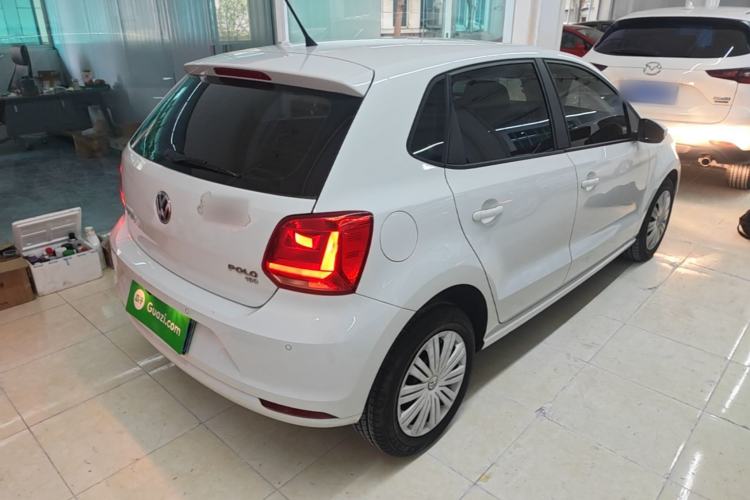 Used Volkswagen Polo 2018 1.5L Automatic Enjoyment Model Rear Right 45 Deg