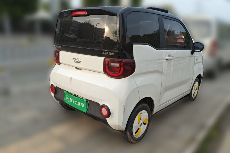 Used Chery QQ Ice Cream 2023 120km Ice Cream-Type Lithium Iron Phosphate Rear Right 45 Deg