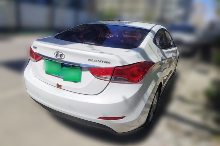 Used Hyundai Elantra (5th Generation / Langdong) 2012 1.6L Automatic Leading Model Rear Right 45 Deg