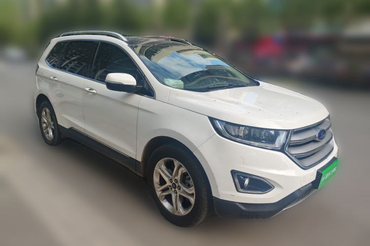 Used Ford Edge 2016 EcoBoost 245 Four-Wheel Drive Titanium Edition 7-Seater Front Right 45 Deg