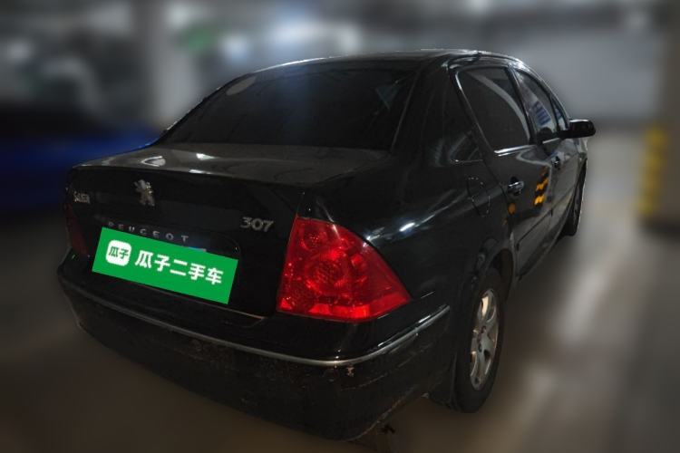 Used Peugeot 307 2010 Sedan 1.6L Automatic Comfort Edition Rear Right 45 Deg