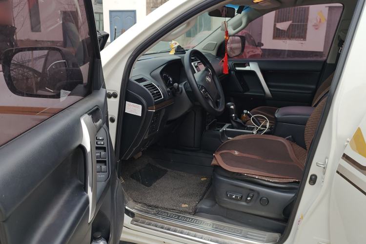 Used Toyota Prado 2018 3.5L Automatic TX-L with Rear-Mounted Spare Tire
