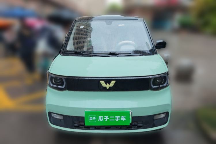 Used Wuling Hongguang MINIEV 2021 Macaron Sandwich Model 120 km Lithium Iron Phosphate Front