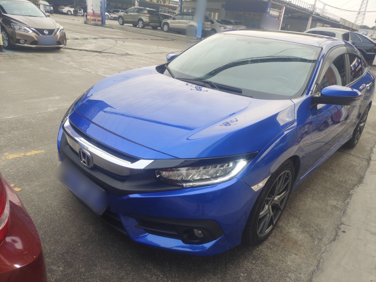 Parte inferior delantera