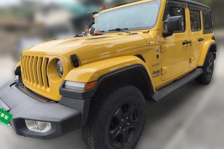 Used Jeep Wrangler 2019 2.0T Sahara Four-Door Version China VI Emission Standard