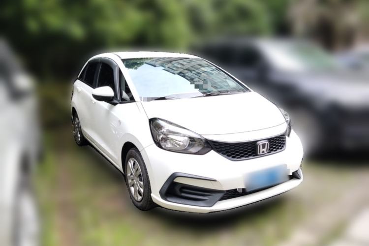 Used Honda Fit 2021 1.5L CVT Trend Edition Front Right 45 Deg