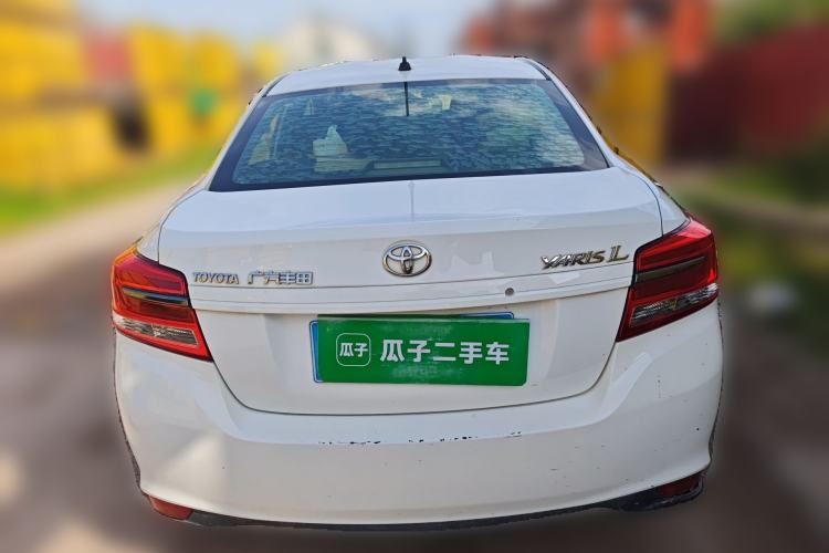 Used Toyota YARiS L Zhi Xiang 2017 1.5E Manual Charm Edition Rear