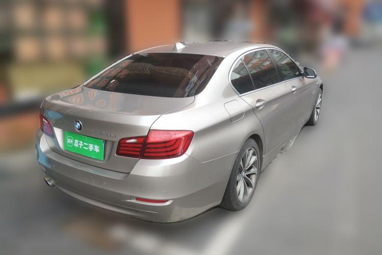 Used BMW 5 Series 2017 525Li Leading Model Rear Right 45 Deg