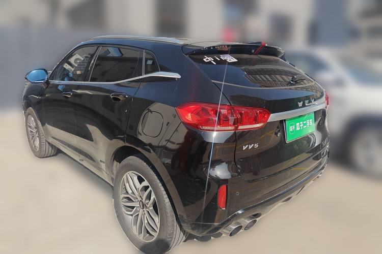 Used Wey VV5 2019 Upgraded Model 2.0T Two-Wheel Drive Ultra-Luxury Version China V Standard Rear Left 45 Deg