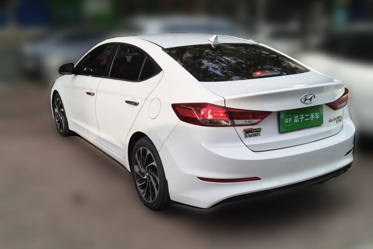 Used Hyundai Elantra (6th Generation / Lingdong) 2019 1.4T Dual-Clutch Xuan Dong · Dynamic Model Rear Left 45 Deg