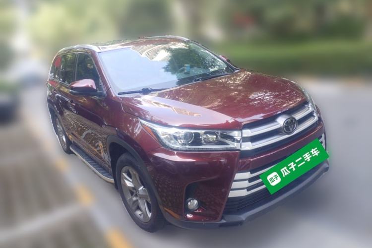 Used Toyota Highlander 2018 2.0T Two-Wheel-Drive Luxury Edition 7 Seats Emission Standard China V
