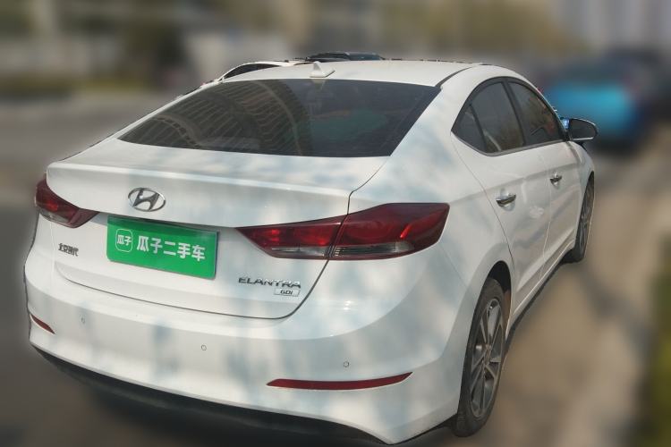 Used Hyundai Elantra (6th Generation / Lingdong) 2016 1.6L Automatic ZhiXuan – Elite Version Rear Right 45 Deg