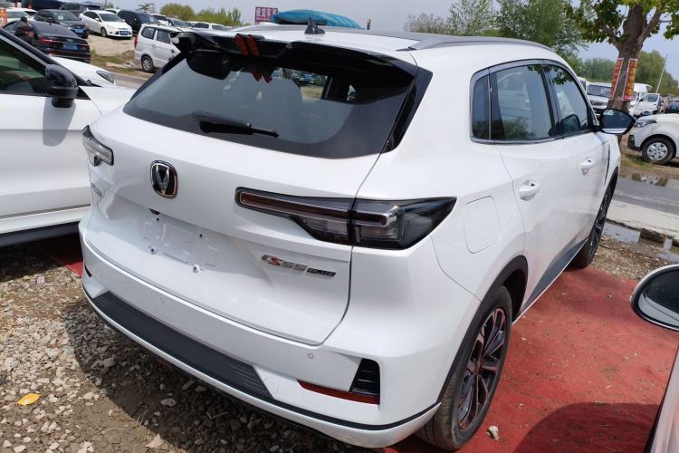 Used CHANGAN CS55PLUS PHEV 2025 Smart New Blue Whale 125km Battleship Edition Rear Right 45 Deg