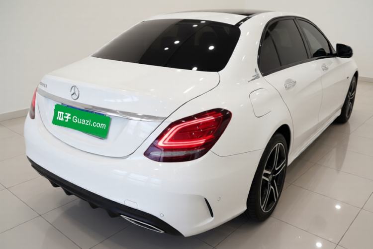 Used Mercedes-Benz C-Class 2021 C 260 L Sport Edition Star Collection Rear Right 45 Deg