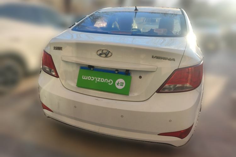 Used Hyundai Verna (older generation) 2014 1.4L Automatic Smart GLS Rear