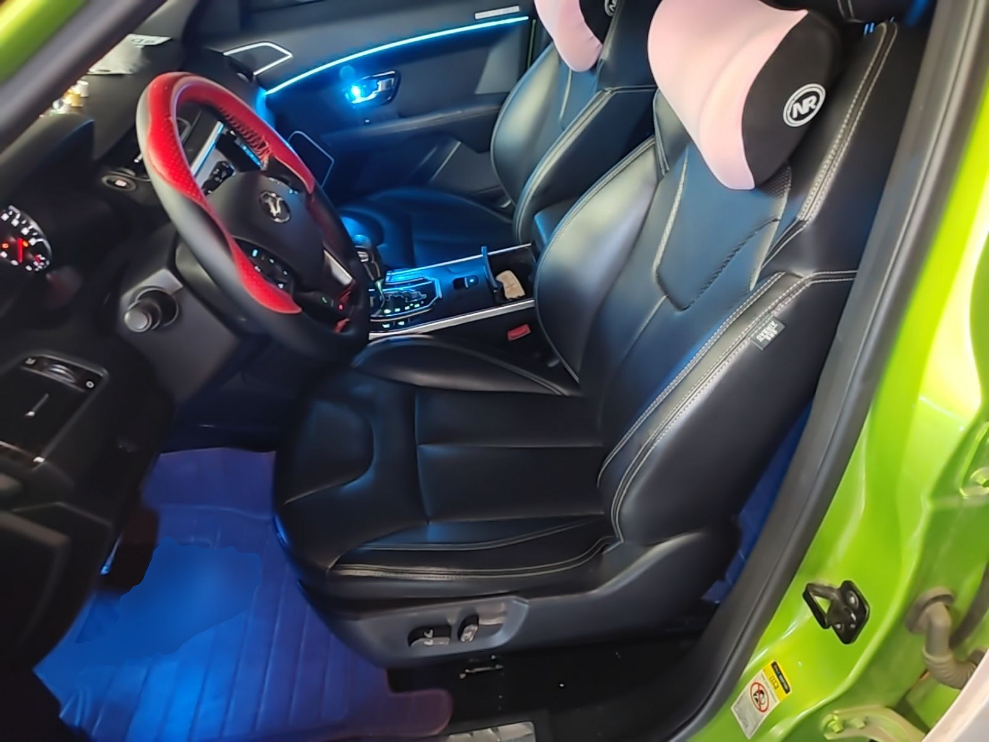 Avant de la voiture