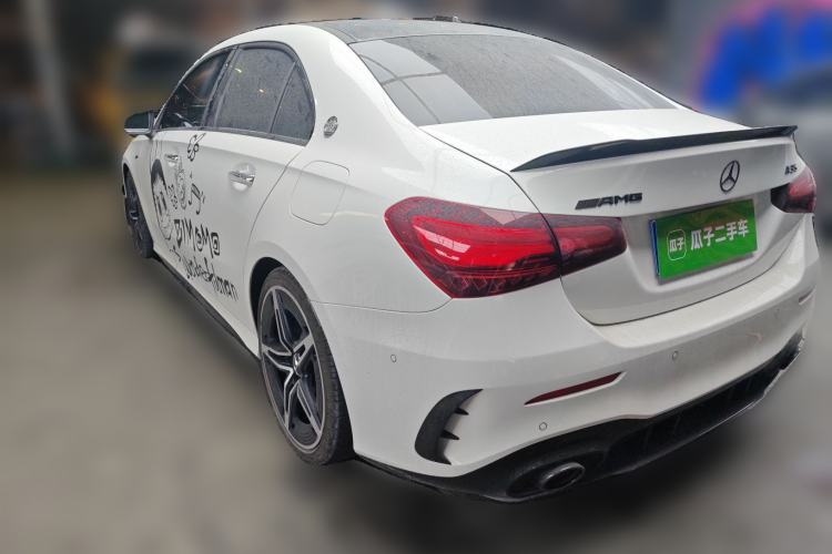 Used Mercedes-Benz A AMG 2024 Facelift AMG A 35 L 4MATIC Rear Left 45 Deg