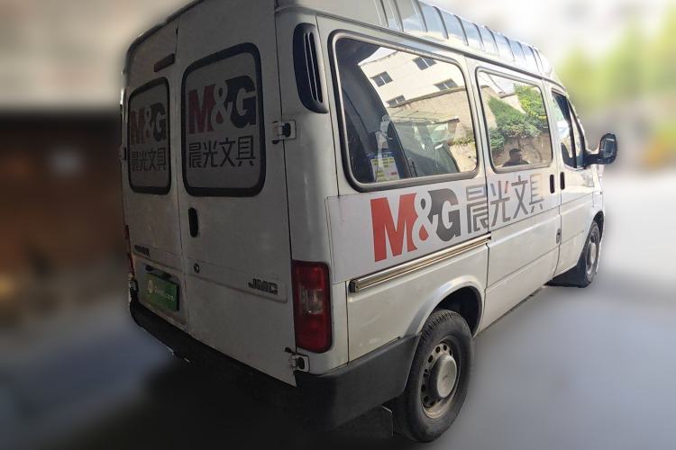 Used JMC Transit 2019 2.8T Commercial Version Short Wheelbase Mid-Roof 6-Seater China VI JX493