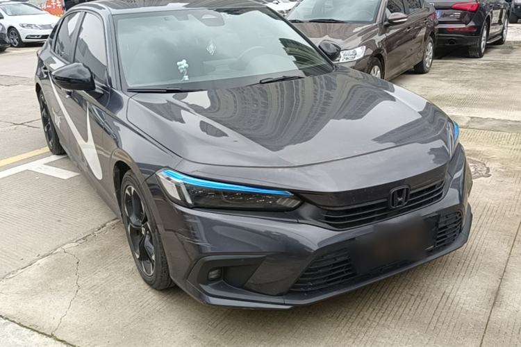 Used Honda Civic 2022 240TURBO CVT Dynamic Edition Front Right 45 Deg