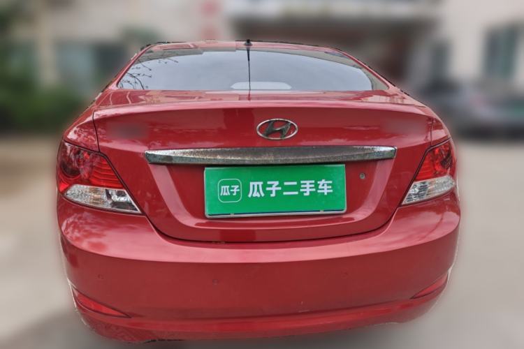 Used Hyundai Verna (older generation) 2010 Sedan 1.4L Automatic Fashionable GT Model Rear