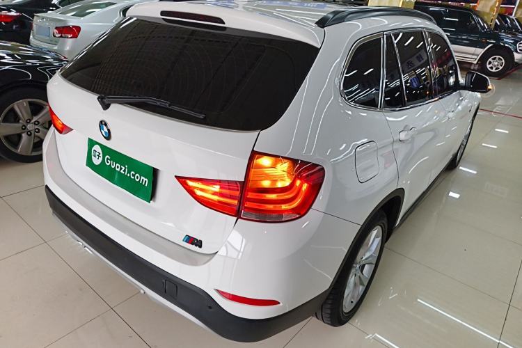 Used BMW X1 2013 sDrive18i Leading Model Rear Right 45 Deg