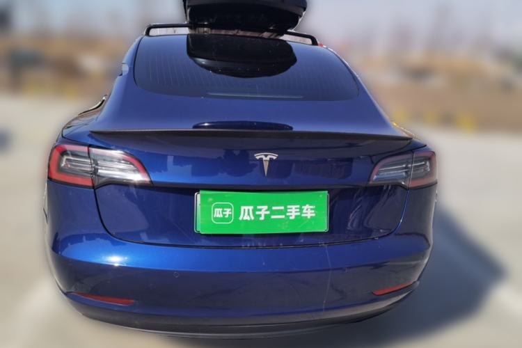 Used Tesla Model 3 2019 Long-Range Rear-Wheel-Drive Version Rear