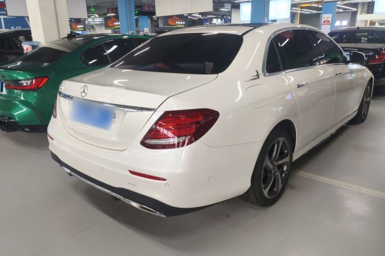 Used Mercedes-Benz E-Class 2017 E 300 L Sport Luxury Edition Rear Right 45 Deg