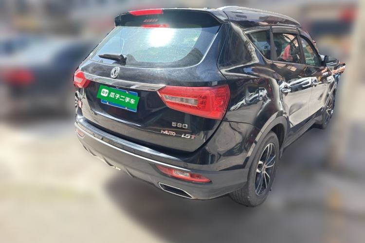 Used Dongfeng Fengon 580 2018 1.5T CVT Luxury Model Rear Right 45 Deg