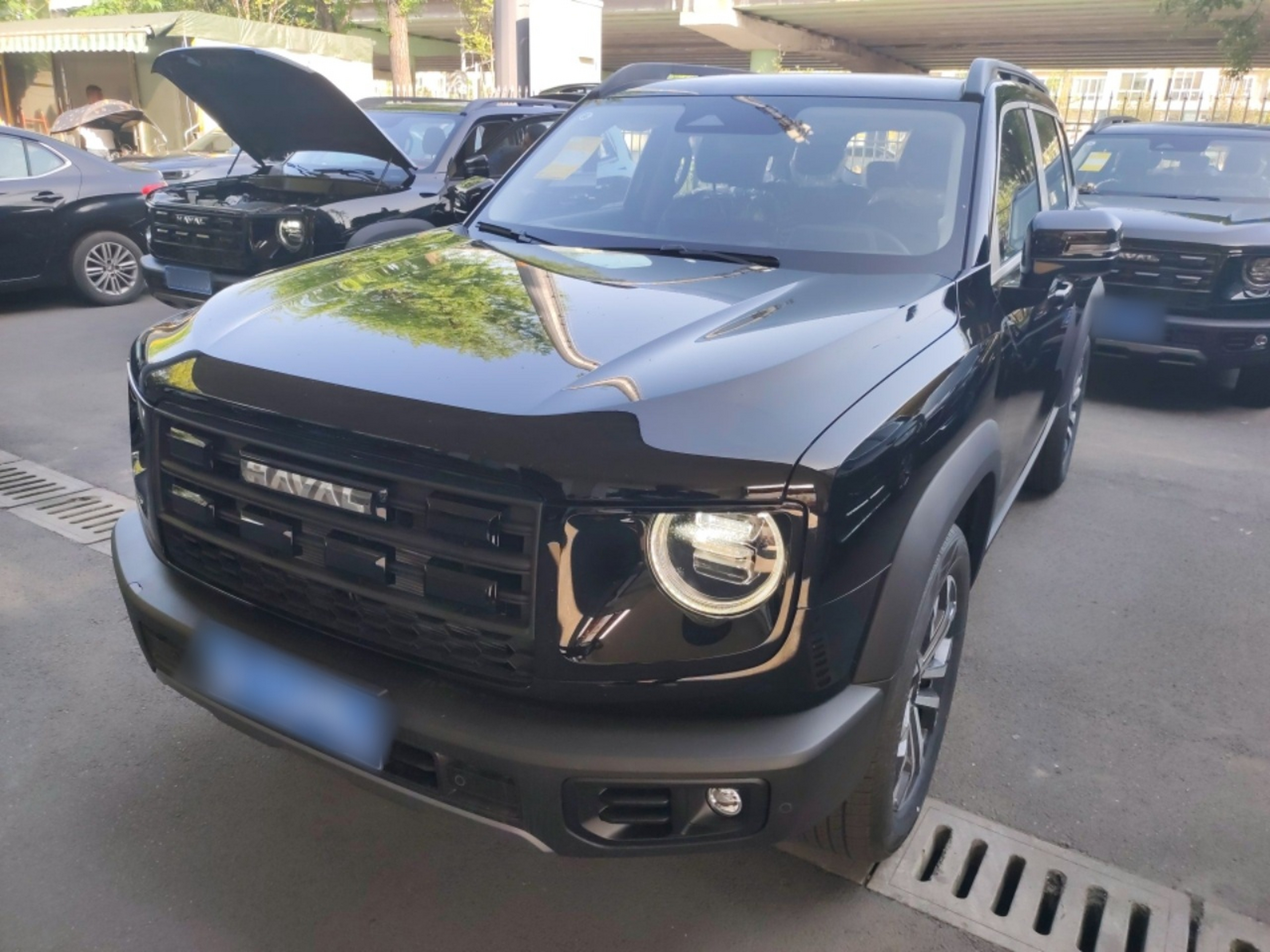 Under Front Bumper